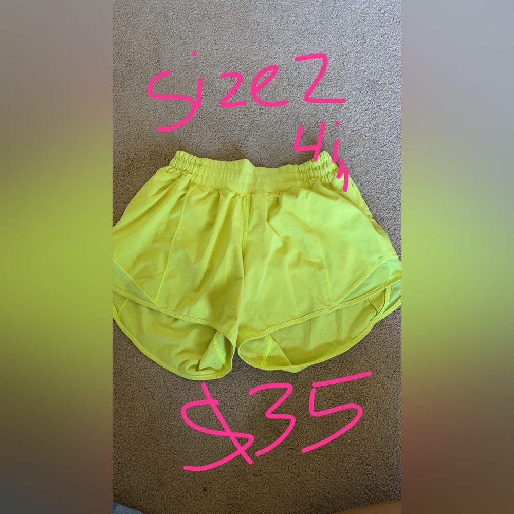 LULULEMON SHORTS AND MORE 10$!